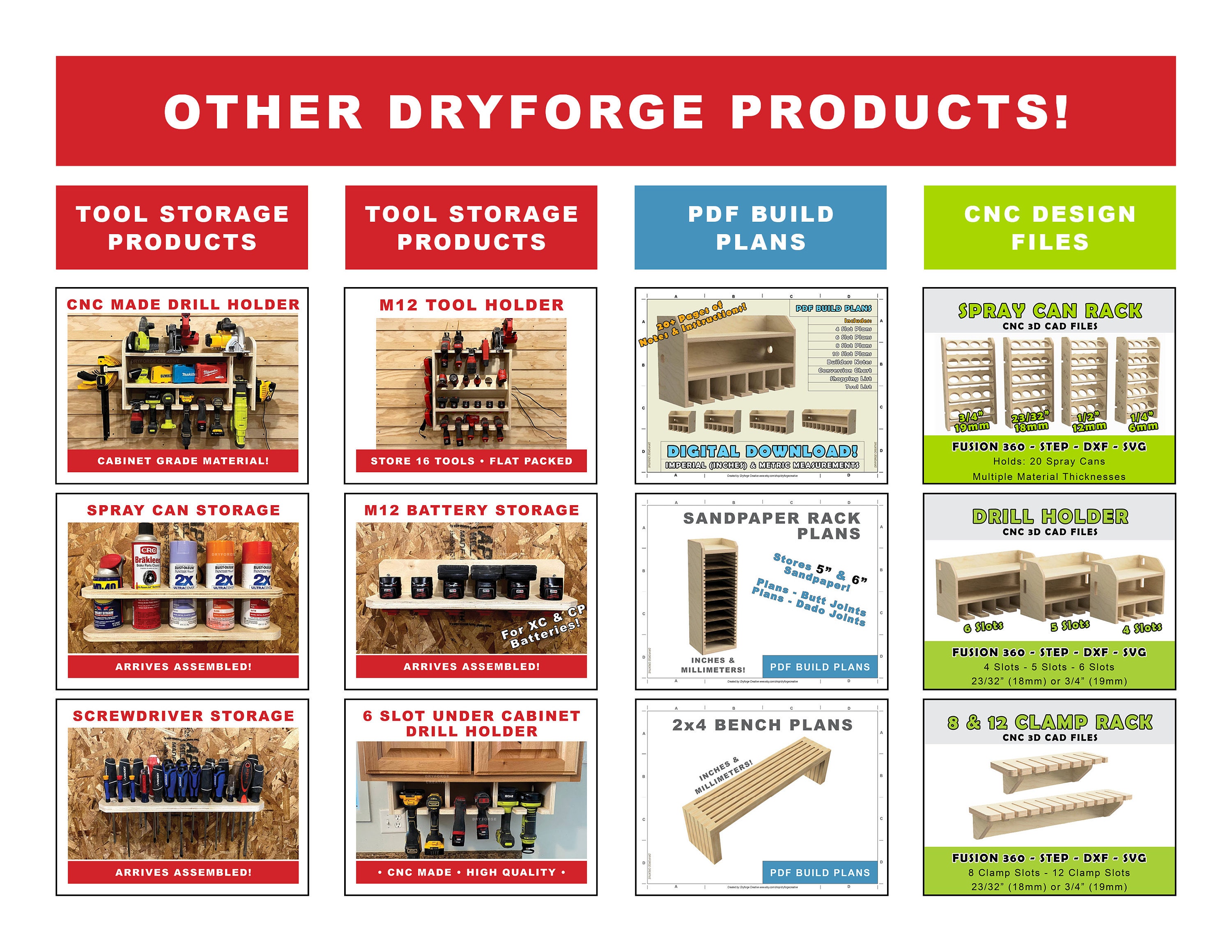 PDF Build Plans Sandpaper Storage Rack Shelf for 5 Inch and 6 Etsy