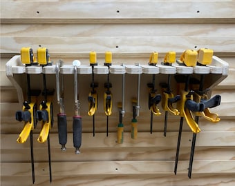 CNC Router Files French Cleat Clamp Rack - CNC Router Files Clamp Rack Vectric Vcarve crv File SVG