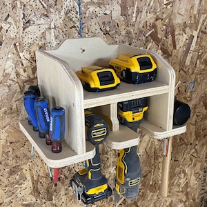 CNC Files for Wood Drill Holder Plans - 2 Slot