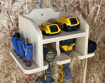 CNC Files for Wood Drill Holder Plans - 2 Slot