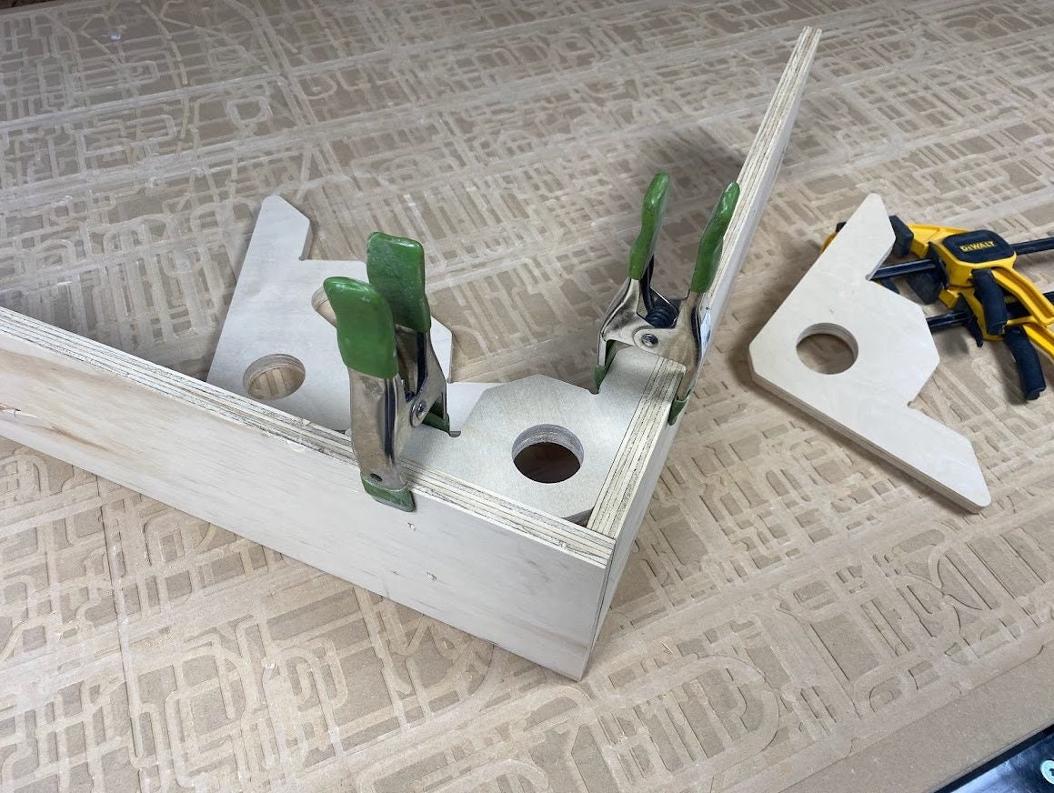Corner Clamp Jig CNC Router Files Squares Pack of Etsy