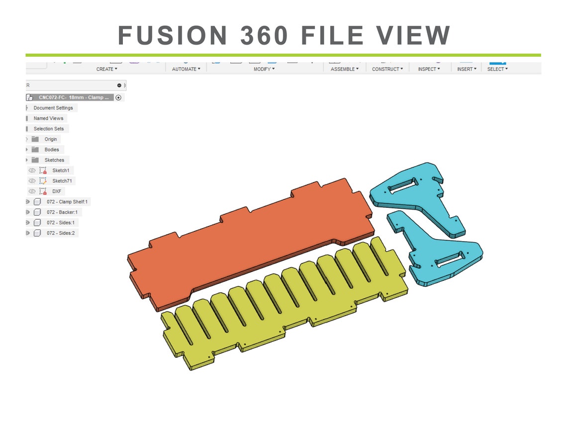 CNC Router Files French Cleat Clamp Rack CNC Router Files Etsy