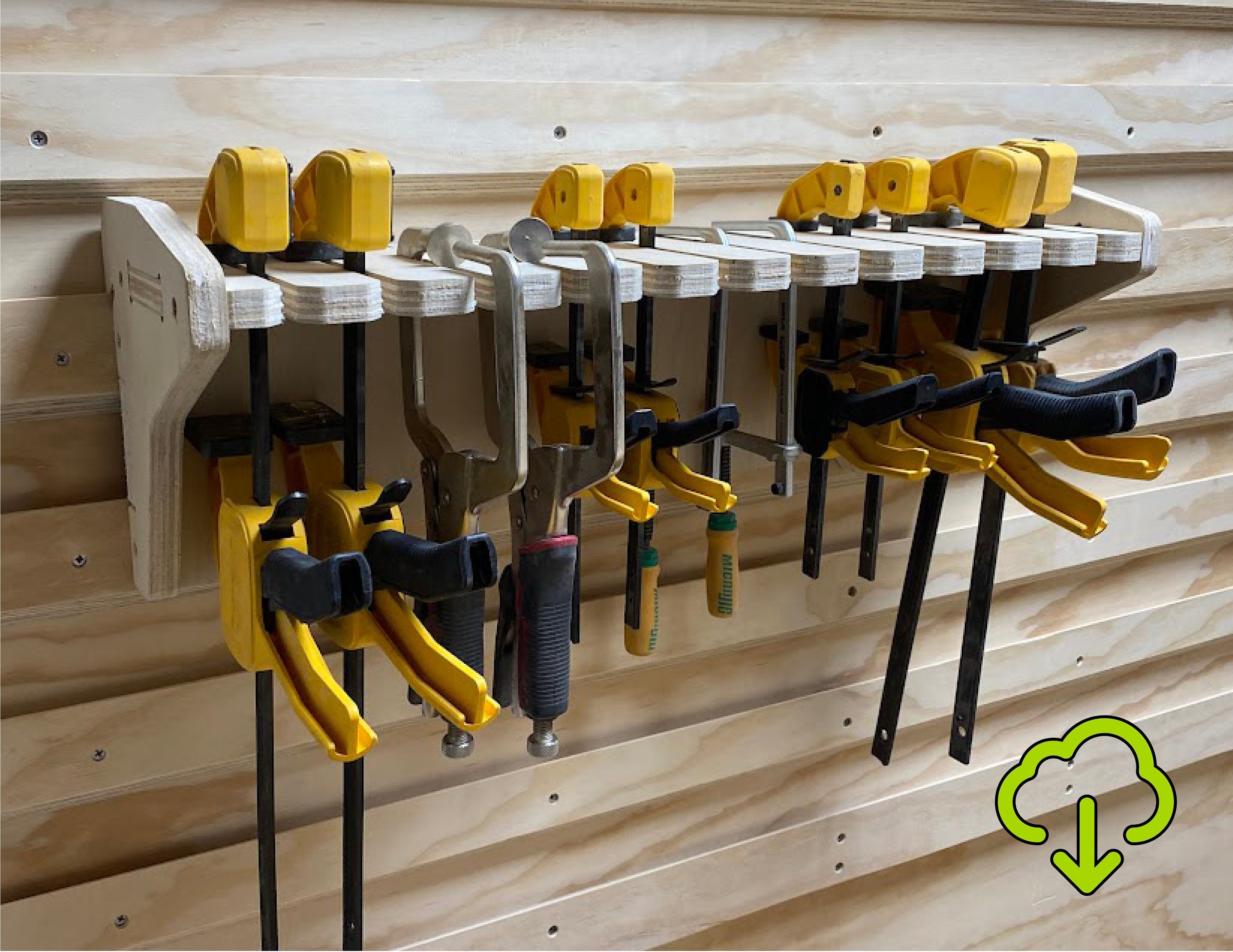 French cleat clamp on sale rack