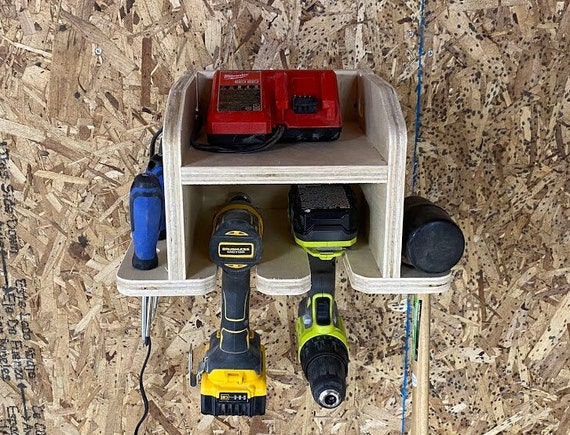 Forhåbentlig Blikkenslager dygtige Ryobi Cordless Drill Storage Battery Charging Station - Etsy