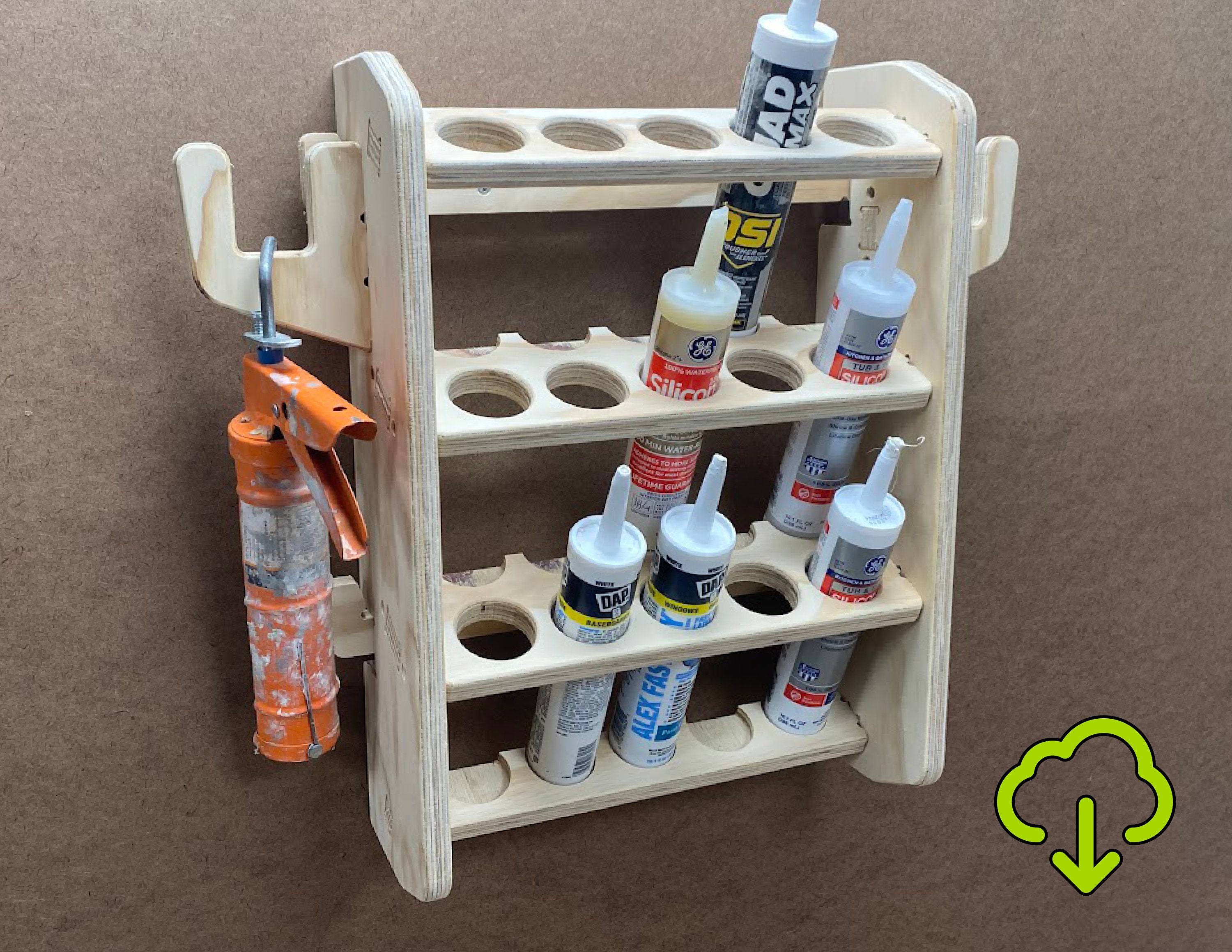 teebox aufbewahrung Valuna Bambus 5 Fächer -Tee von 100 Teebeutel Farbe:caramel Geburtstag Spülbecken Organizer Wand, Schwammhalter