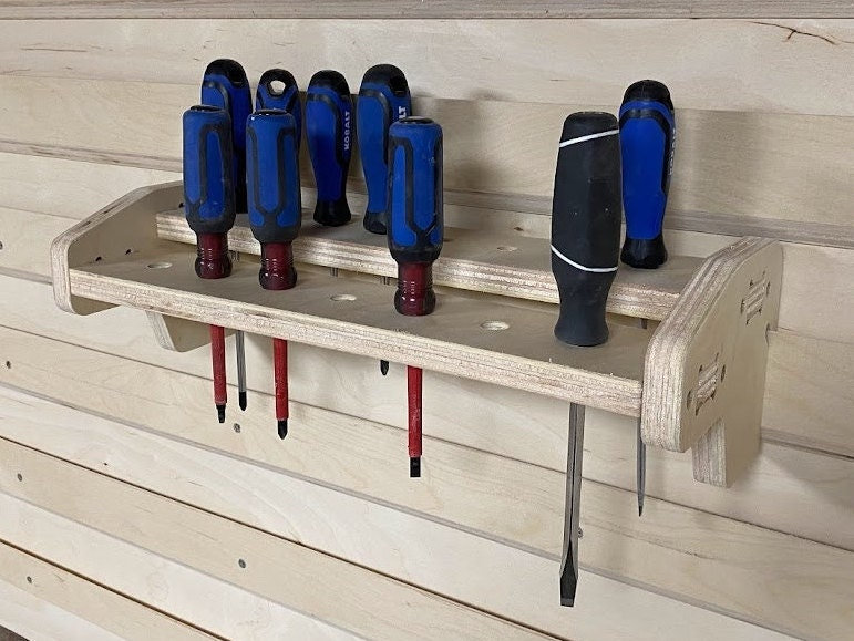 CNC Files for Wood French Cleat Screwdriver Rack French Etsy