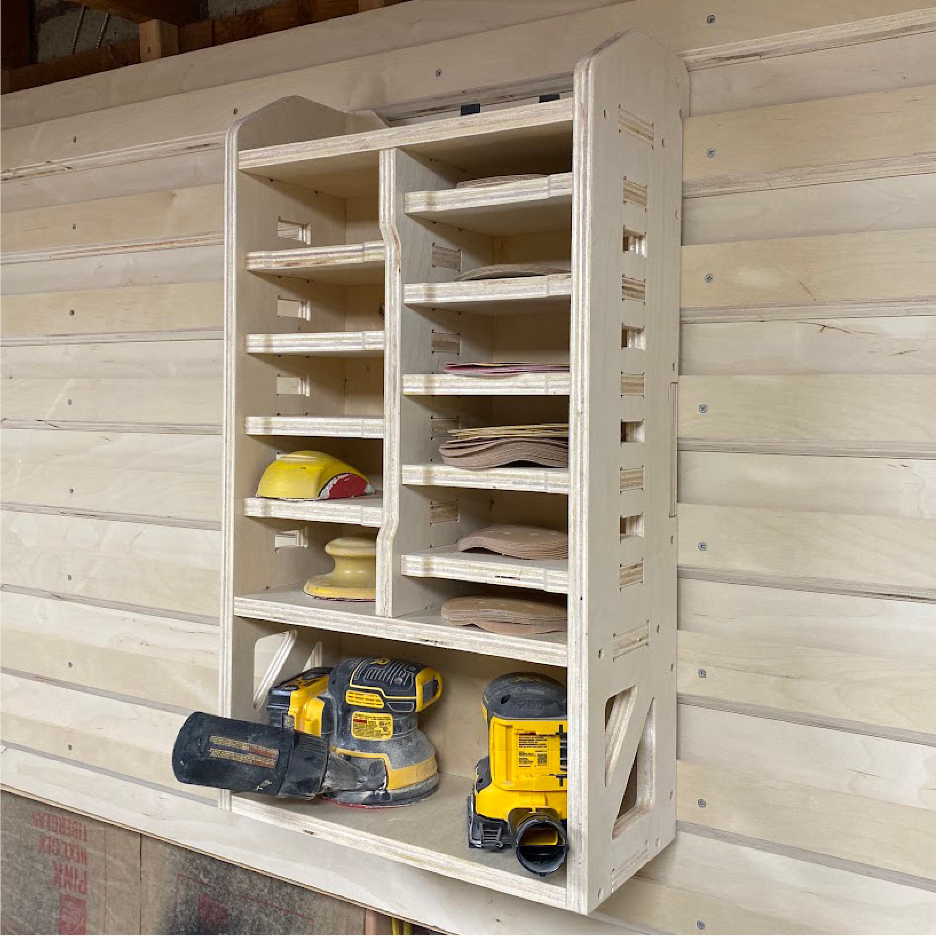 Portable Sandpaper Storage, Woodworking Project
