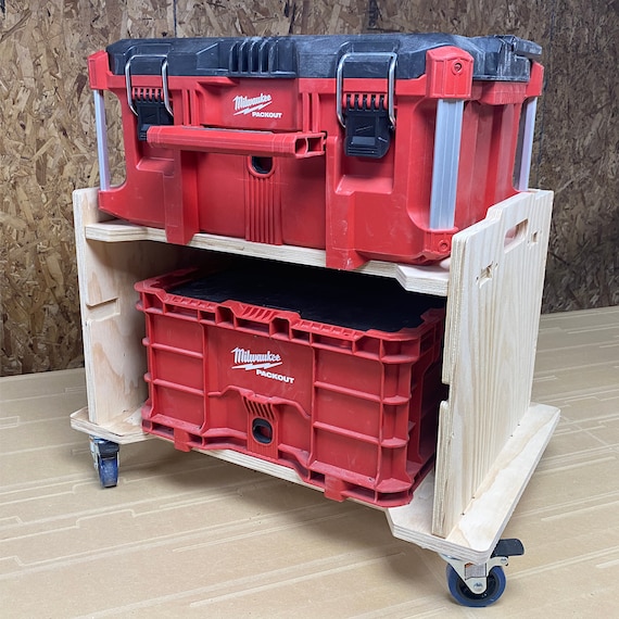 CNC Router Files Modular Storage Base for Packout Tool Boxes, CNC