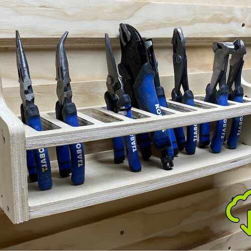 CNC Files for Wood French Cleat Sandpaper Organizer French Etsy