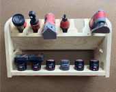 CNC Router Files M12 Tool Holder for Milwaukee M12 Tools, CNC Files for Wood M12 Tool Storage Rack, Fusion 360 Vcarve CRV dxf svg Files