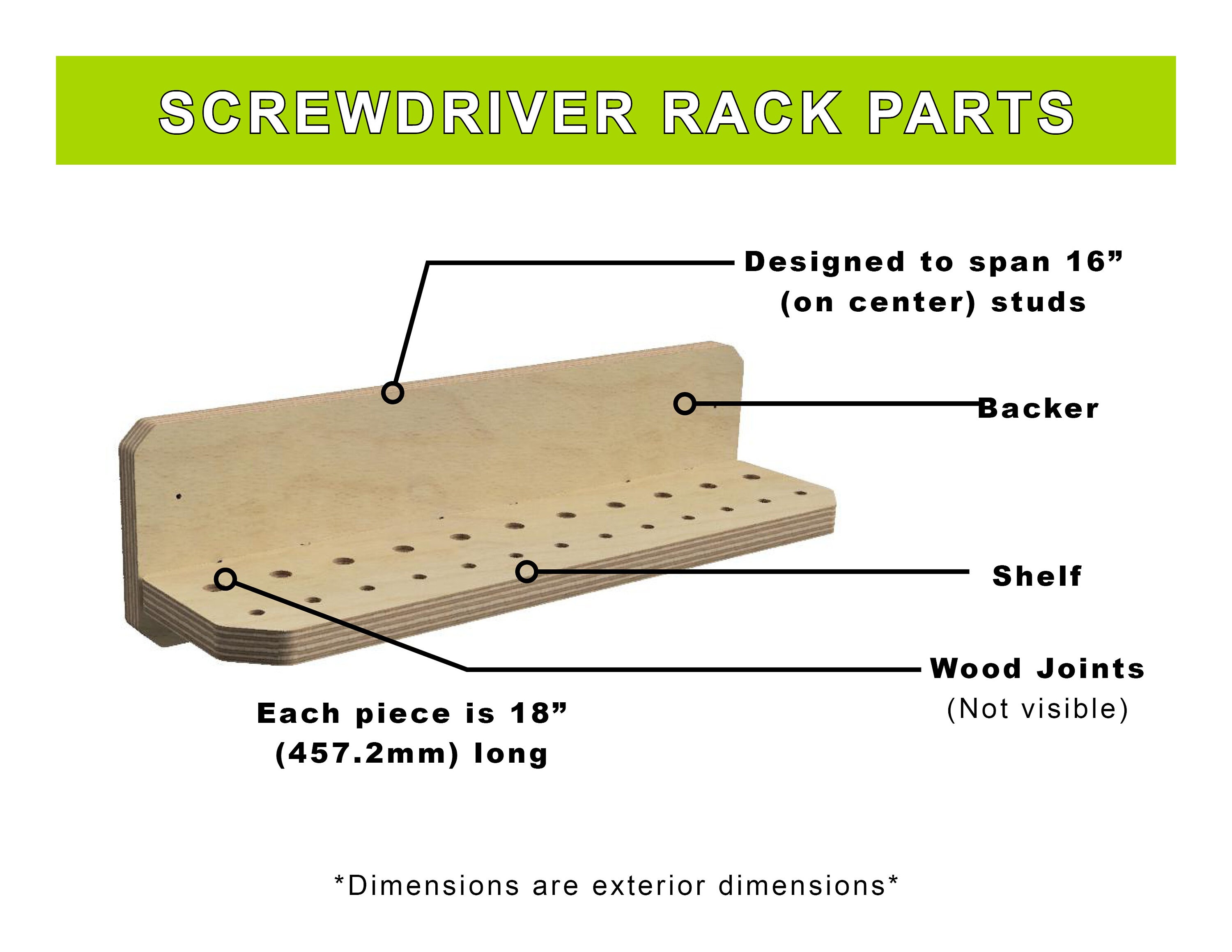 CNC Router Screwdriver Rack Files, Screw Driver Tool Organizer, 3D CAD ...
