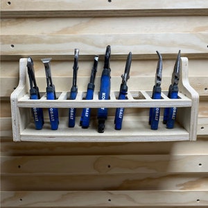 CNC Router Files French Cleat Plier Organization Holder VCarve Pro CRV SVG Files