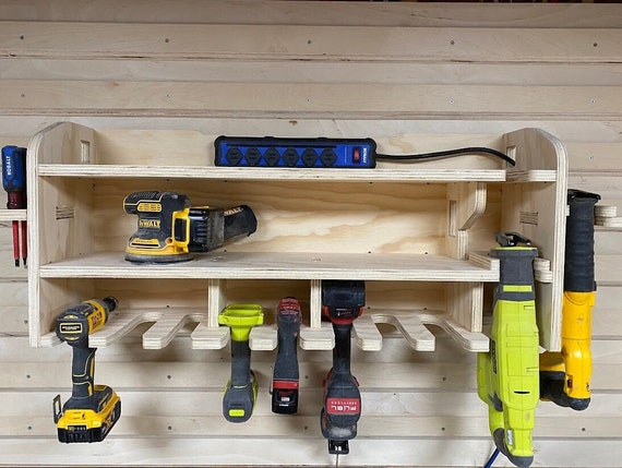 Forhåbentlig Blikkenslager dygtige Ryobi Cordless Drill Storage Battery Charging Station - Etsy