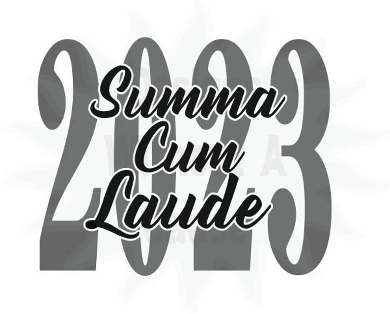 Summa Cum Laude 2023 SVG PNG Etsy