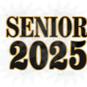 Sénior 2025 SVG PNG image 1