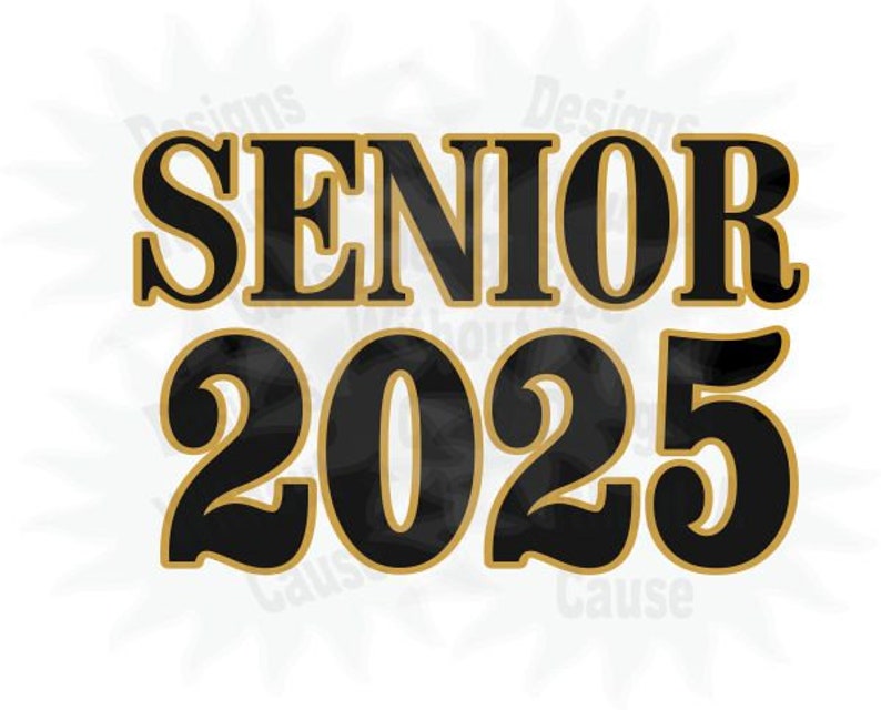 Sénior 2025 SVG PNG image 1