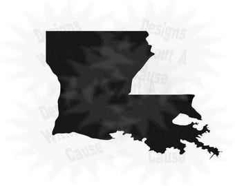 State of Louisiana SVG