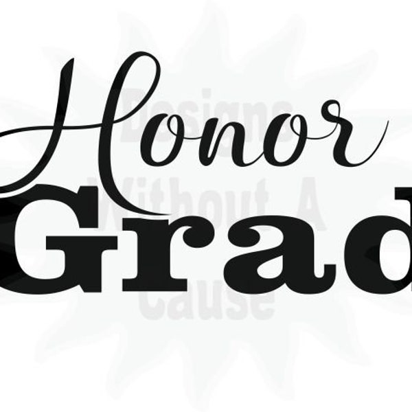 Honor Grad SVG PNG