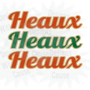 Heaux Heaux Heaux Script SVG