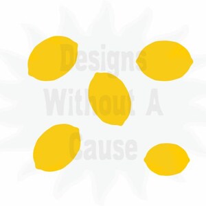 Lemons SVG PNG