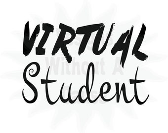 Virtual Student SVG PNG