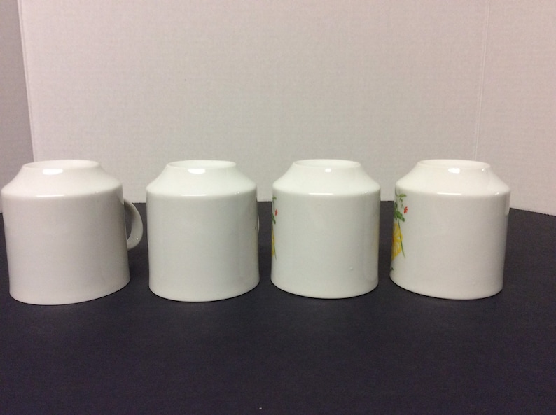 Vintage Hand Painted Small China TeaCoffee Cups