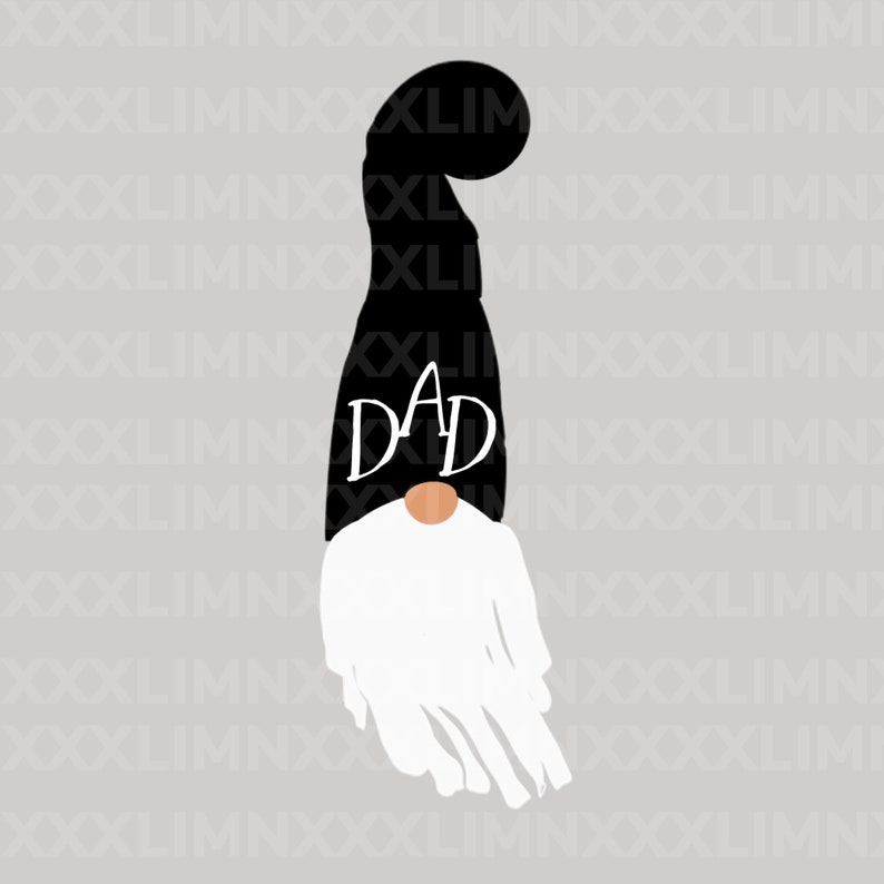 Download Gnome svg bundle png Christmas black white | Etsy