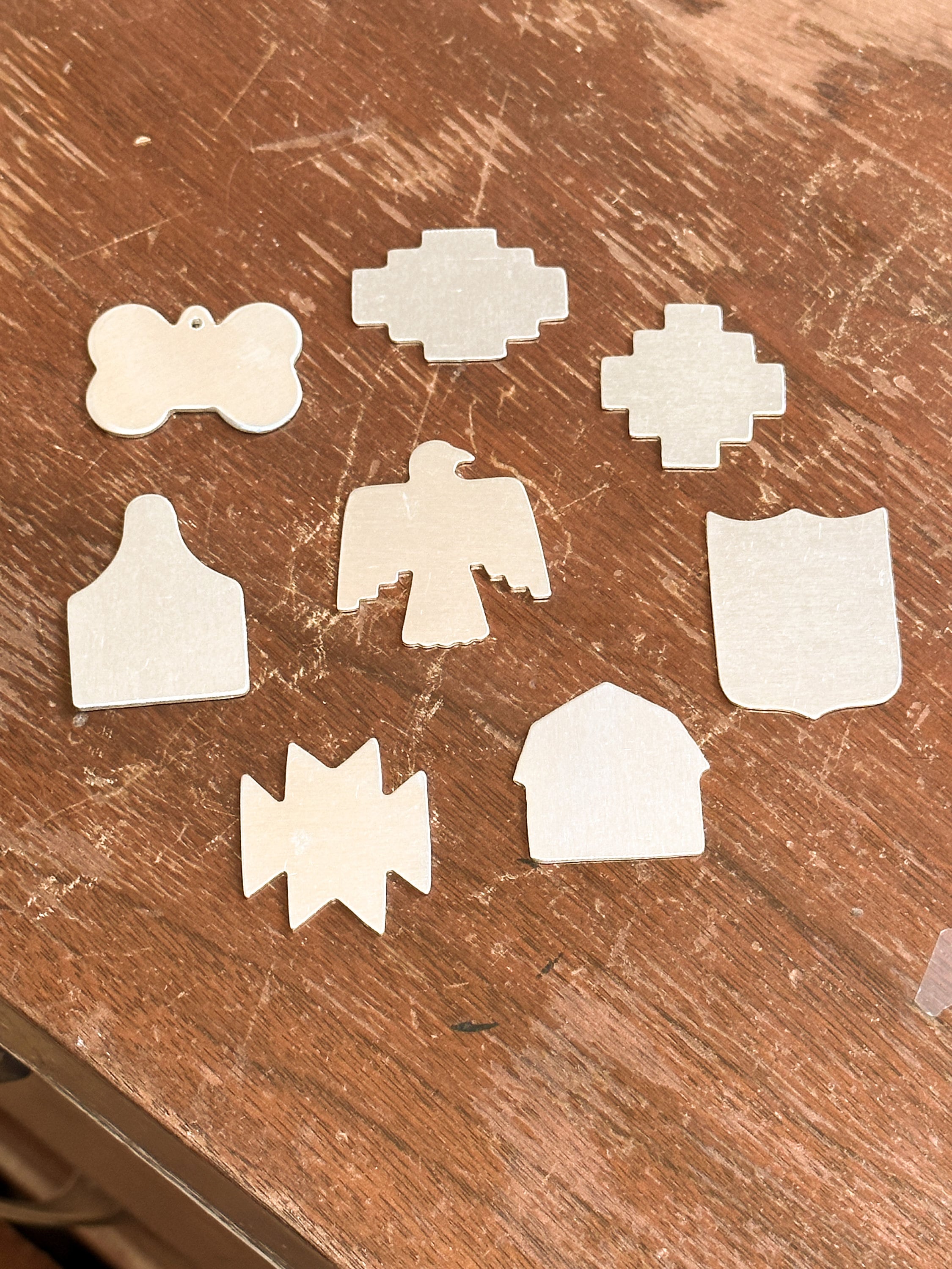 Custom Pet ID Tag With Turquoise - Cowdog Name Tag - Country Western Ranch  Farm Dog - Etsy, image size:2250x3000