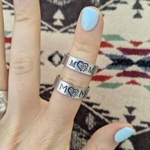 Dog Mom Ring - Country & Western Style