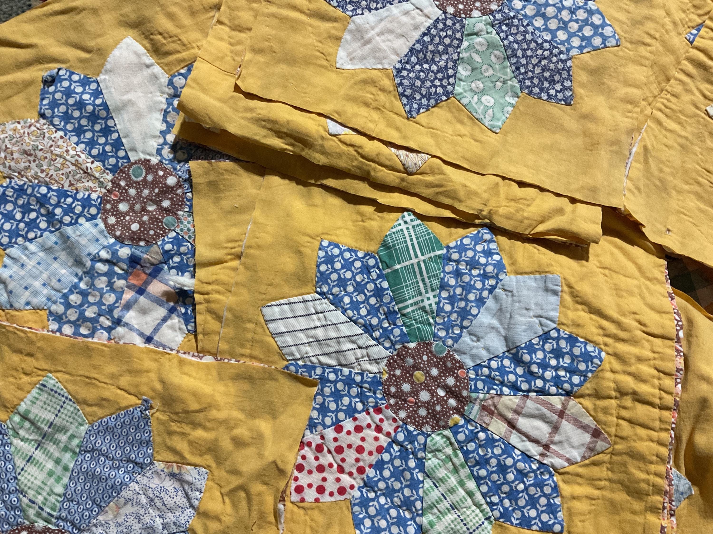 Antique 1930s Quilt - Etsy