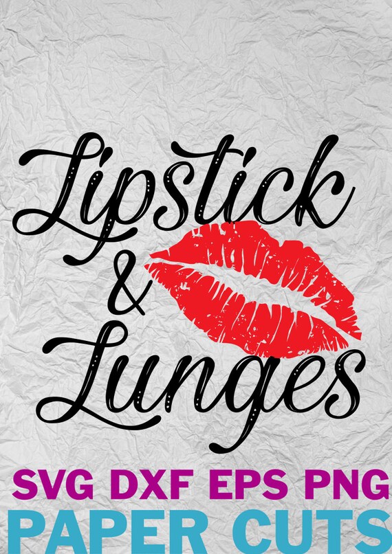 Lipstick And Lunges Makeup And Workout Gym Digital Etsy