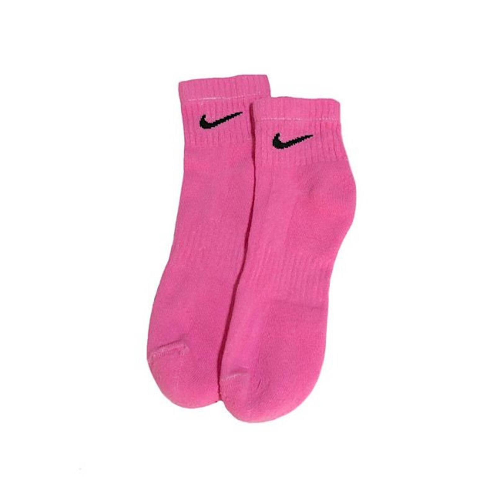 HOT PINK ANKLE Official Nike Dyed Socks Hand Crew Socks - Etsy UK