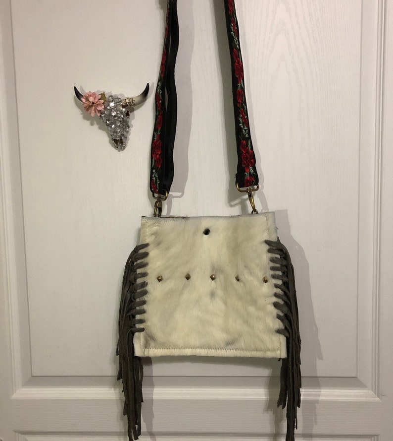 The Roxy bag Handmade Cowhide Crossbody