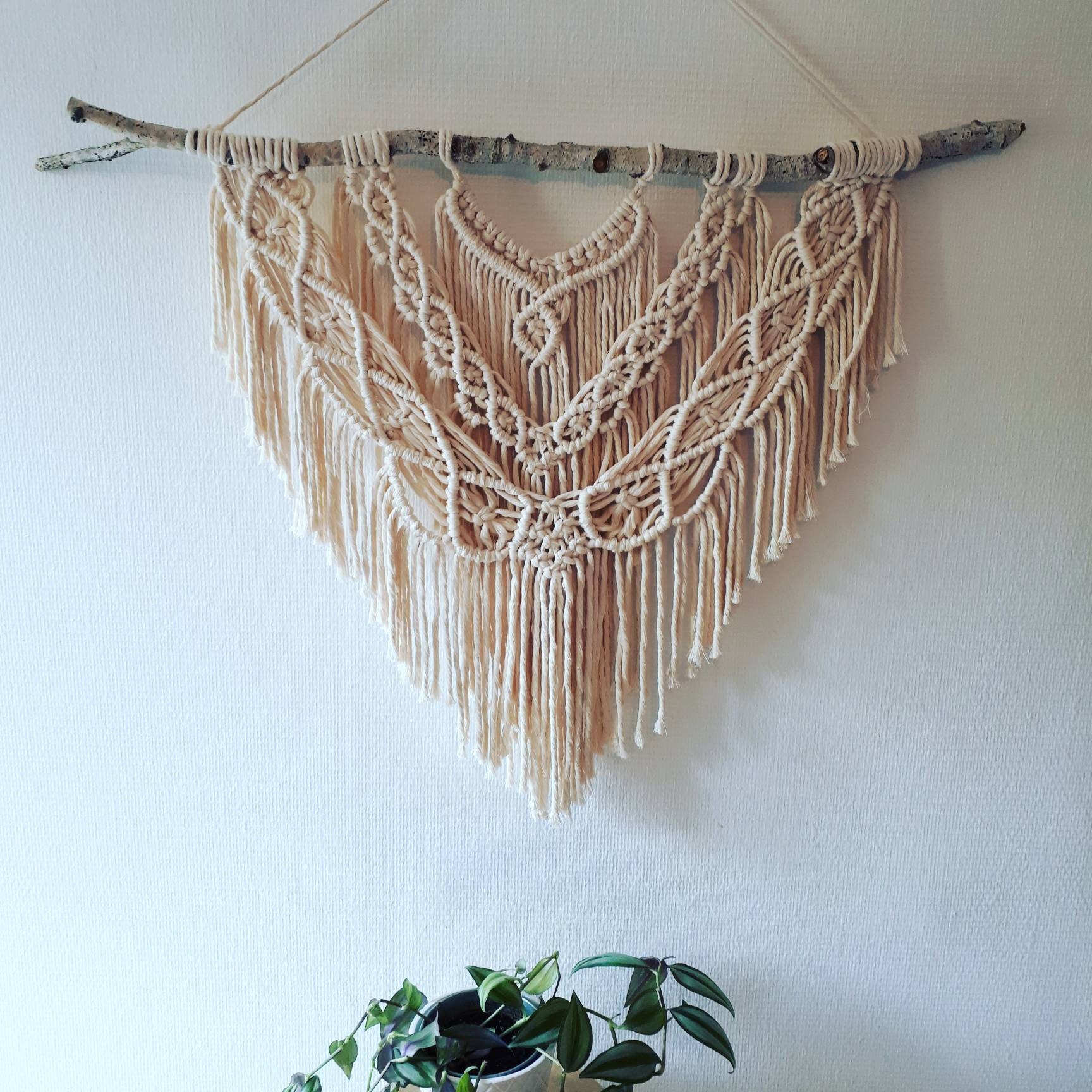 Tenture Murale Macramé