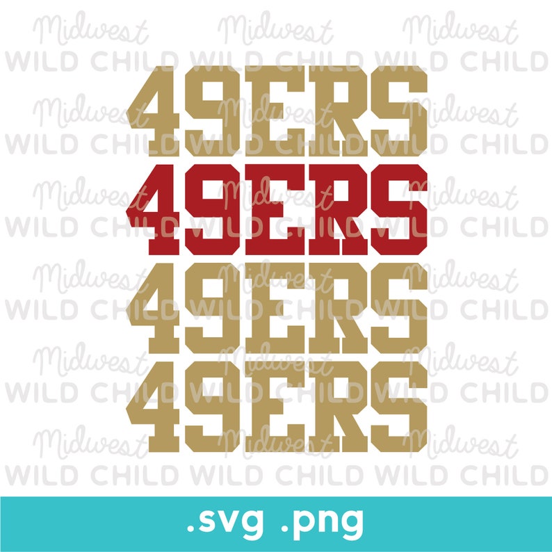 49ers svg San Francisco 49ers svg Super Bowl 2020 Super | Etsy