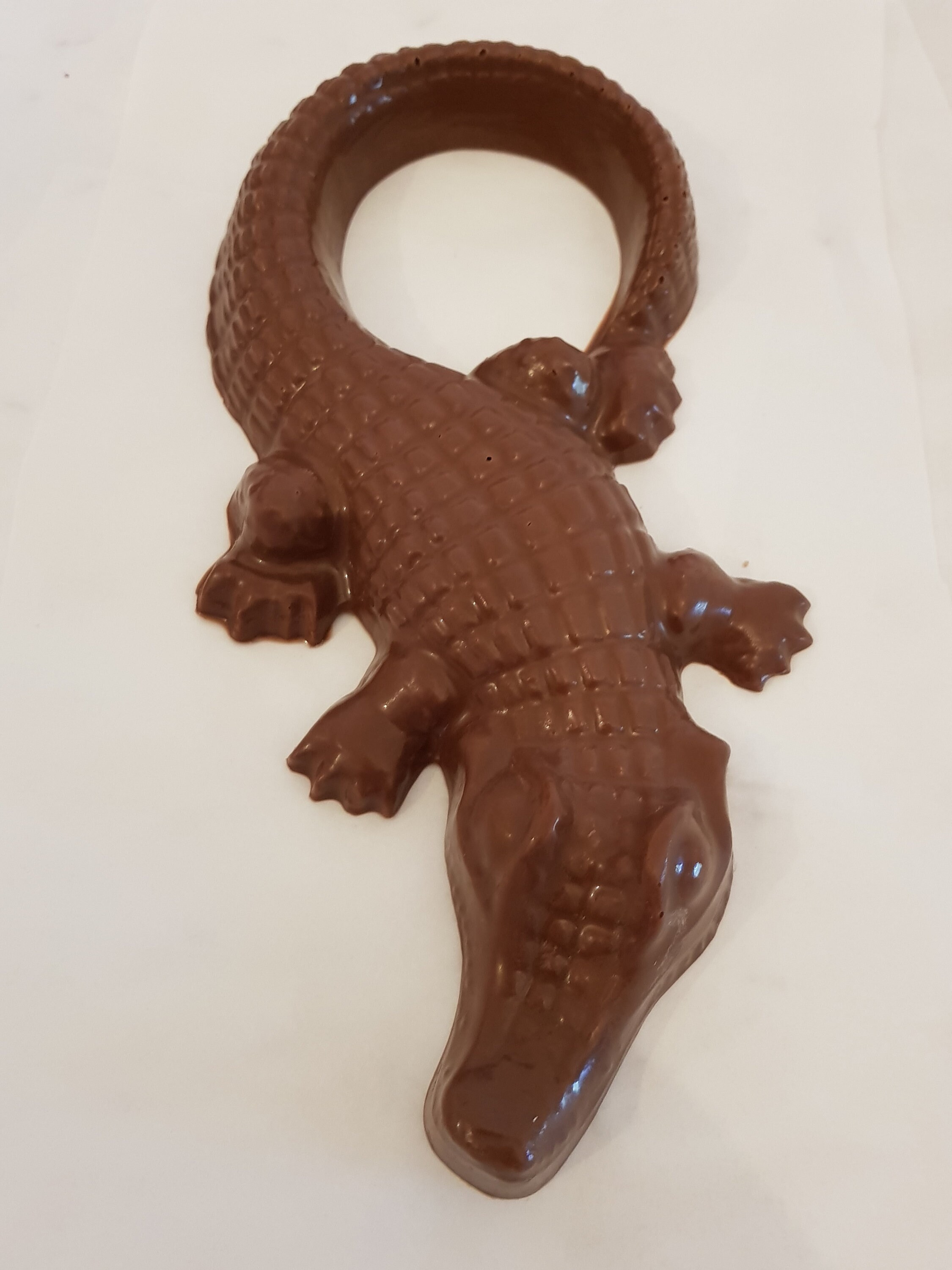 Belgian Milk Chocolate Large Croccodile Alligator 180g Etsy UK
