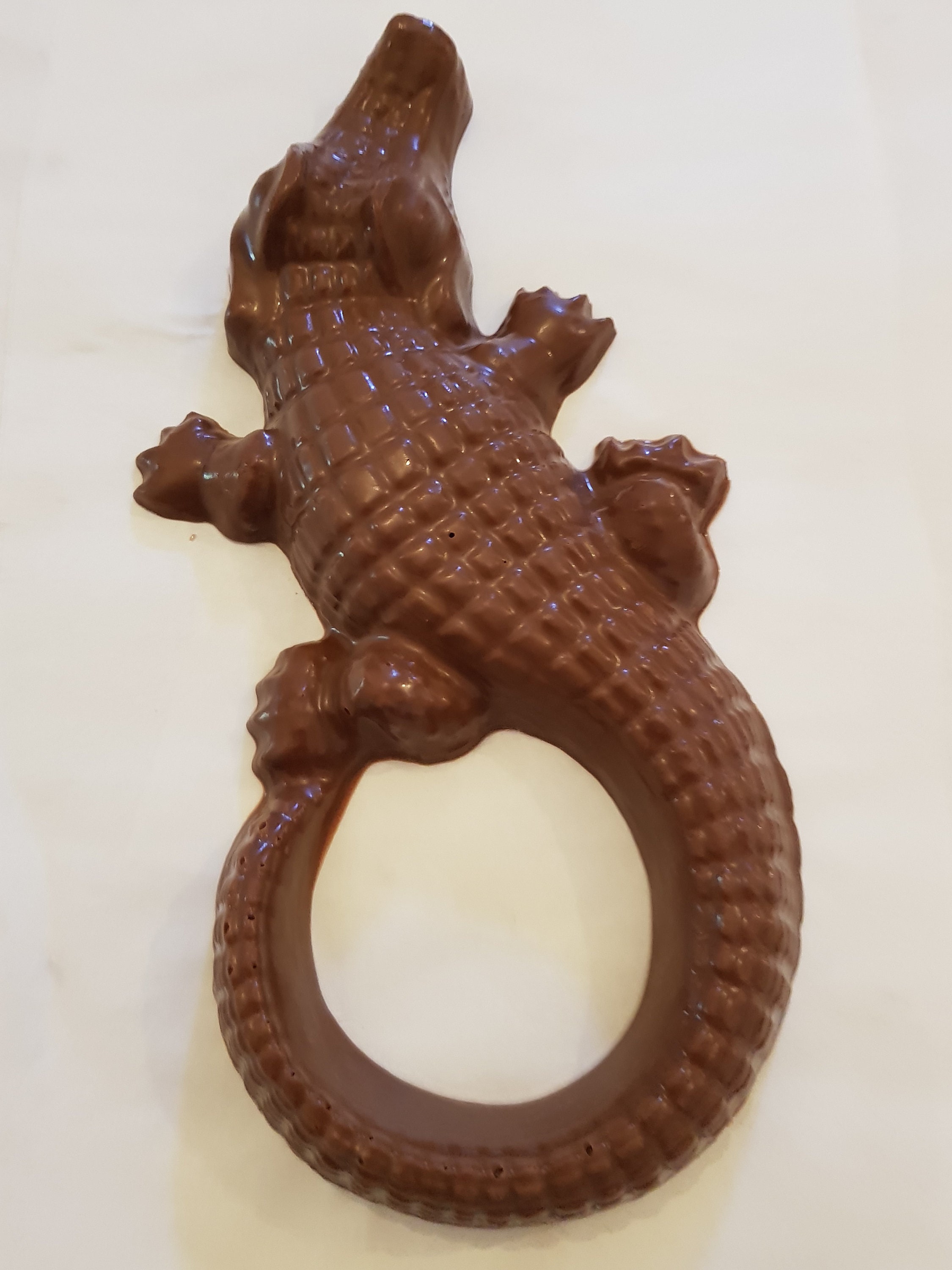 Belgian Milk Chocolate Large Croccodile Alligator 180g Etsy UK