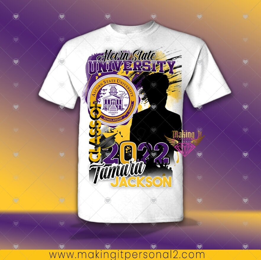  Alcorn State University Official Unisex Adult T Shirt  Collection : Sports & Outdoors