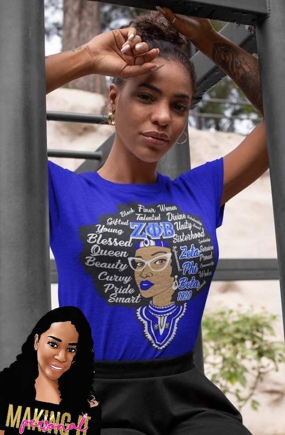 Zeta Phi Beta - Blessed To Be A Zeta T-Shirt Zeta Phi Beta - Blessed To Be A Zeta T-Shirt