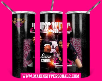 Jordan Inspired Graduate 2023 20oz Skinny, Graduation 2023 Tumbler, Graduation Senior 2023, Graduation Trip, grad gifts 2023, grad szn 2023