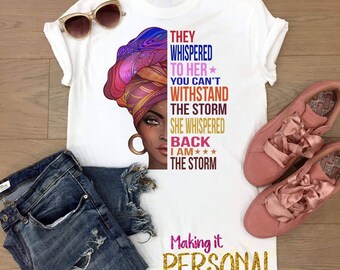 I am the Storm t-shirts, customized tee, Storm whisperer tshirt, women custom tshirts, women personalized storm tee