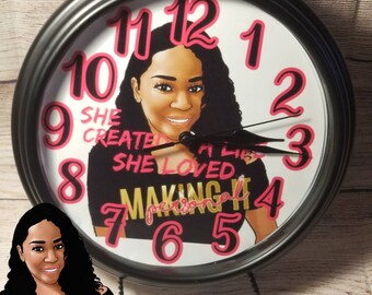 Custom clocks, personalized clocks, picture clocks