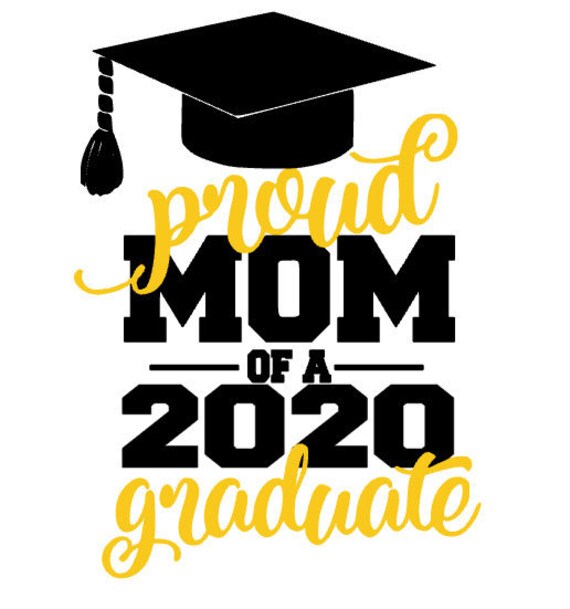 Proud Mom Of A Class Of 2020 Graduate Tee Graduation Gift T-Shirt Proud Mom Of A Class Of 2020 Graduate Tee Graduation Gift T-Shirt