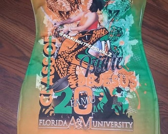 Custom Graduation 3D Sublimation/All Over Print Bodycon Adult Dress/Custom 3D Dress, grad szn 23, all over print dress