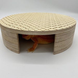 Reptile Hide Cave Reptile Accessories Leopard Gecko Hide Ball Python Hide Bearded Dragon Cave Reptile Furniture image 9