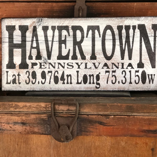 Barnwood Address Sign Etsy