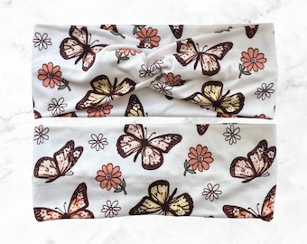 Butterfly Knotted Twist Headband, Hair Accessory