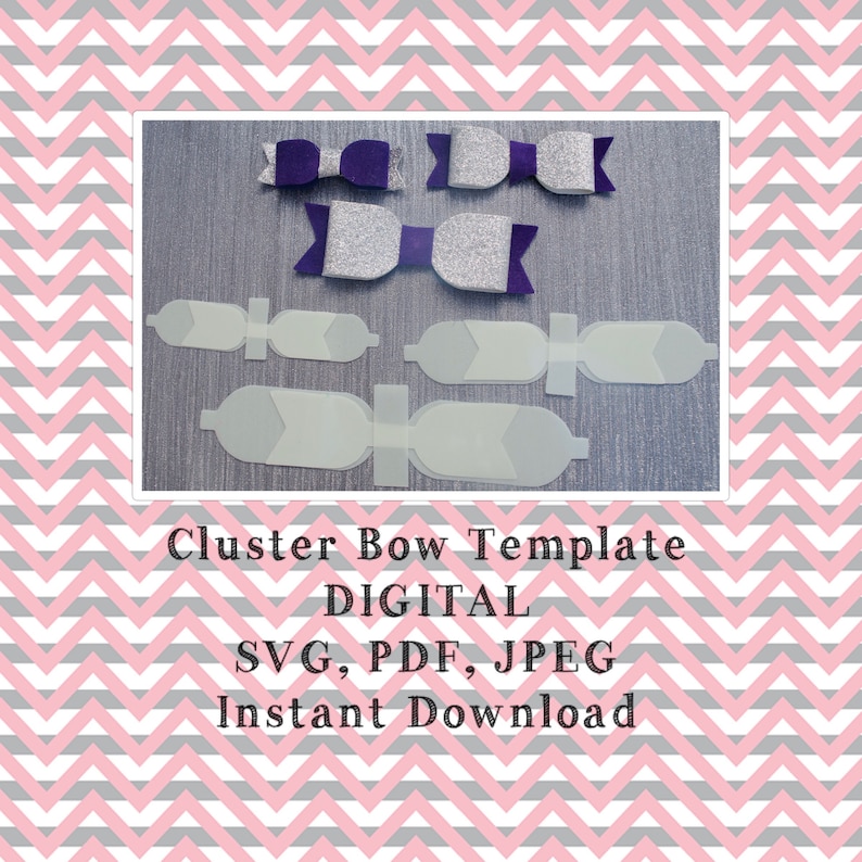 bow template set bow template svg Bow SVG Digital Bow Template hair bow template bow cut file Bow template download bow template.