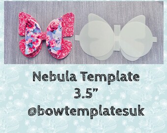 Bow template, Butterfly hair bow template, make your own bows, plastic bow template, precut bows, butterfly template, hairbow template, bow