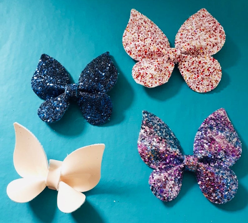 Pre Cut Bows Die Cut Bow Set DIY Hairbows. Precut Bows Etsy